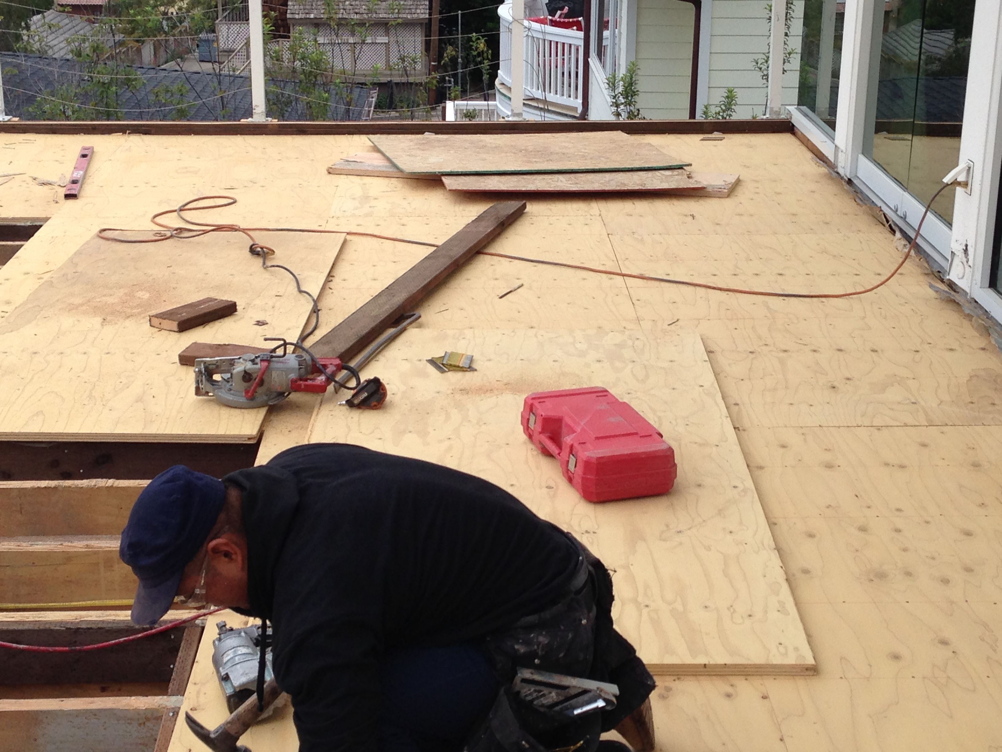 Residential Tile Deck Leak Repair Deck Resurfacing In San Luis Obispo